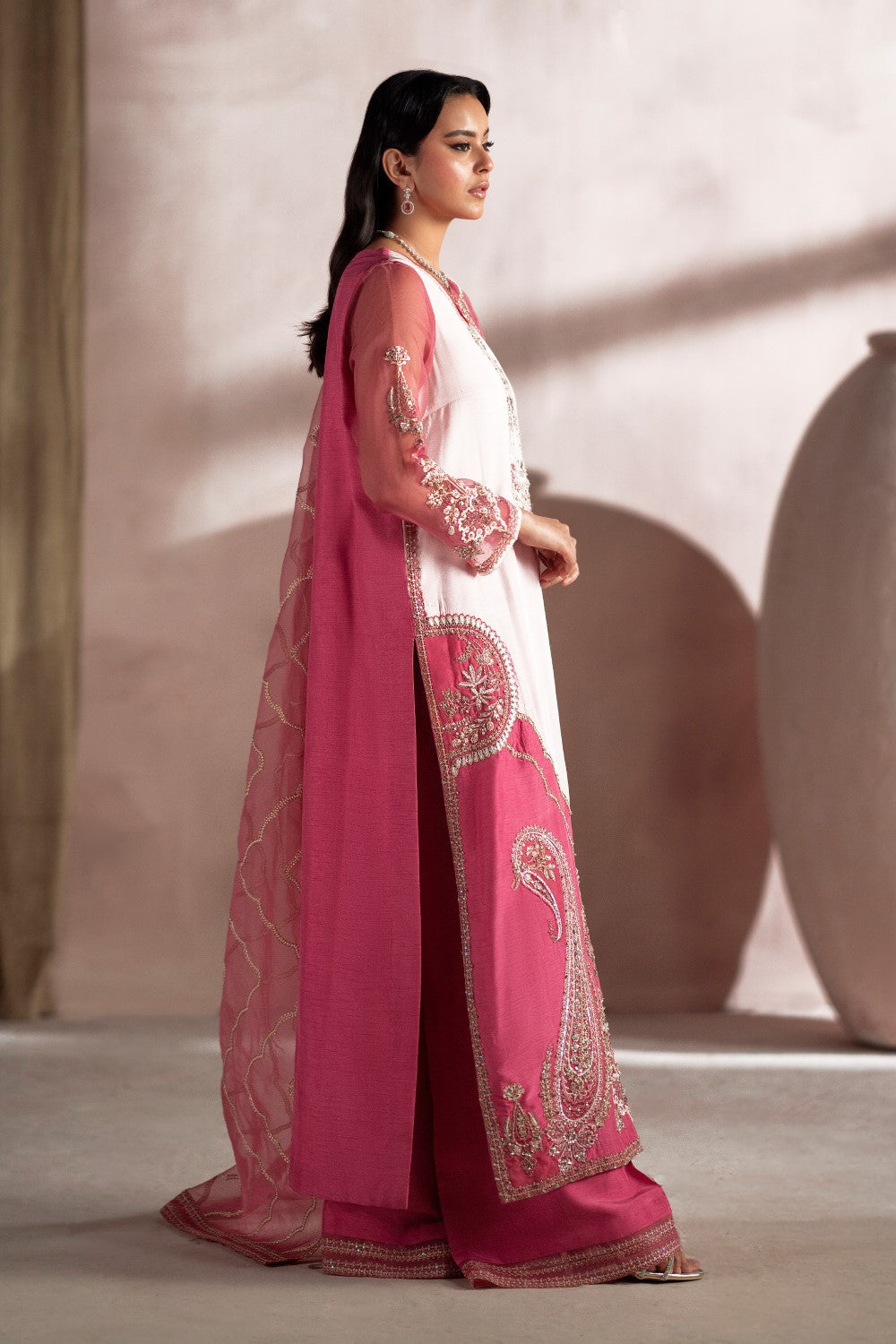 Maryum N Maria | Luna Formals | ZARI by Maryum N Maria - Designer Dress - Type: Ladies Clothes - Available at Libayah - 100% Original