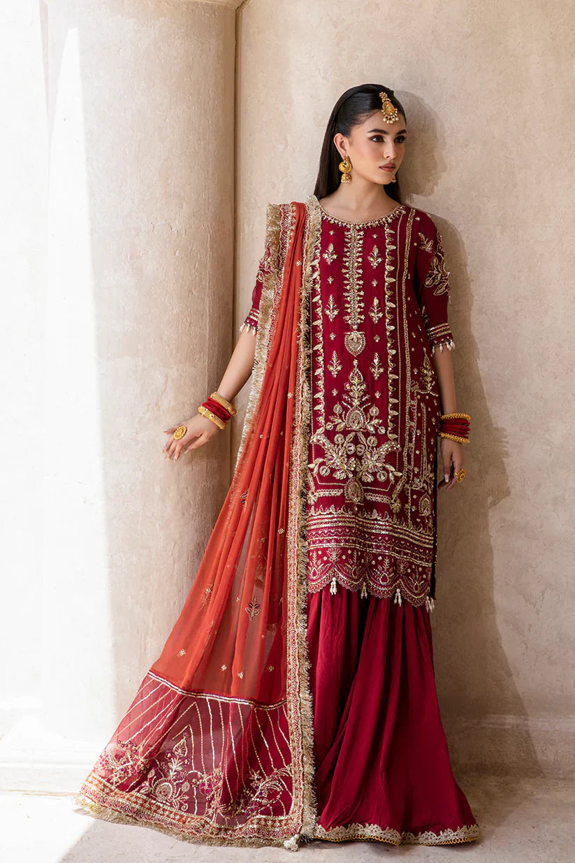 Zarposh | Jahanara Wedding Formals | Roshan by Zarposh - Designer Dress - Type: Ladies Clothes - Available at Libayah - 100% Original