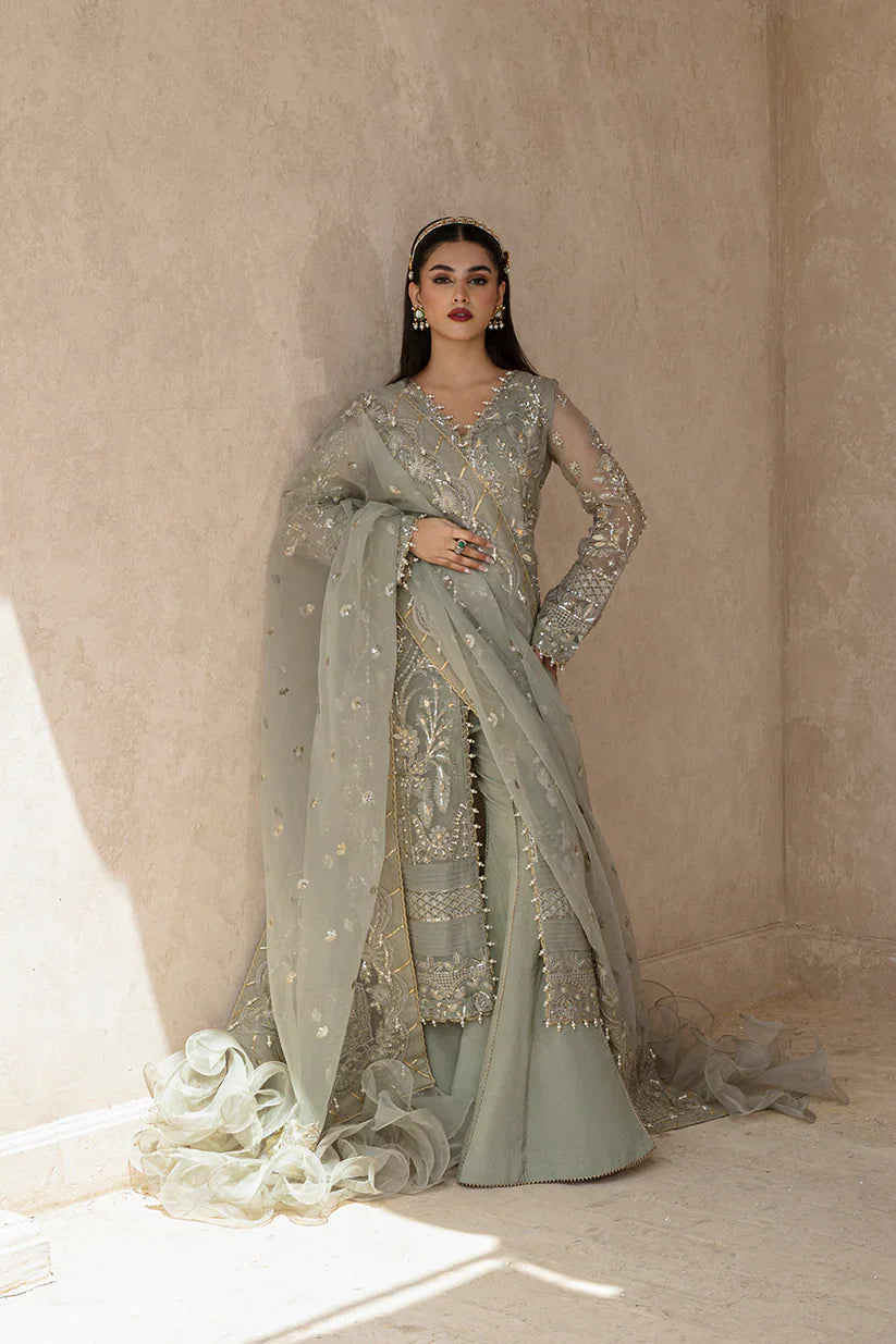 Zarposh | Jahanara Wedding Formals | Mushk by Zarposh - Designer Dress - Type: Ladies Clothes - Available at Libayah - 100% Original