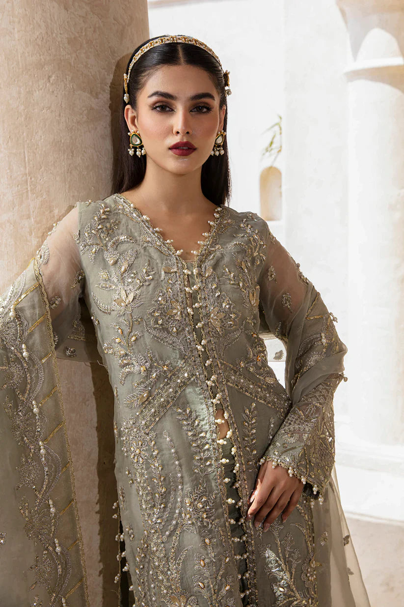 Zarposh | Jahanara Wedding Formals | Mushk by Zarposh - Designer Dress - Type: Ladies Clothes - Available at Libayah - 100% Original