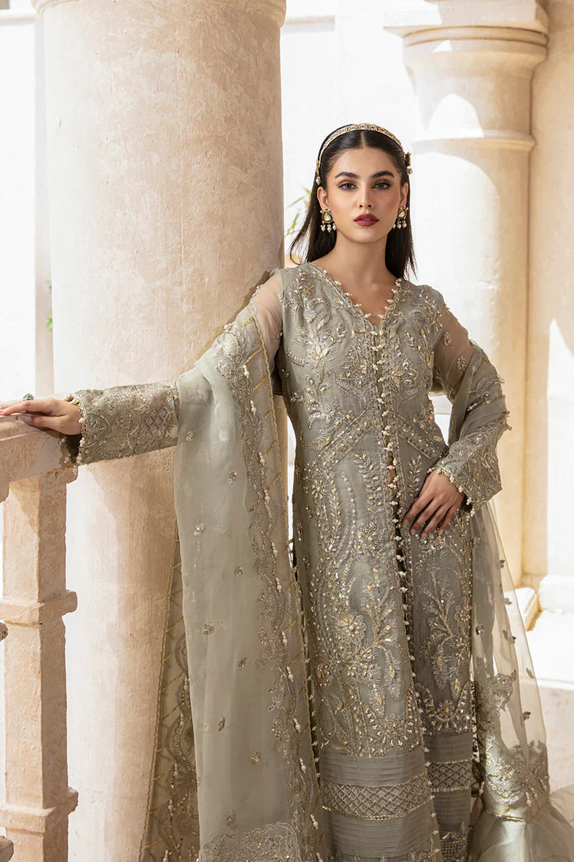 Zarposh | Jahanara Wedding Formals | Mushk by Zarposh - Designer Dress - Type: Ladies Clothes - Available at Libayah - 100% Original