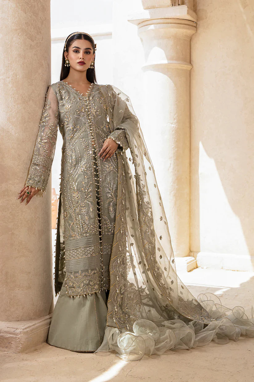 Zarposh | Jahanara Wedding Formals | Mushk by Zarposh - Designer Dress - Type: Ladies Clothes - Available at Libayah - 100% Original
