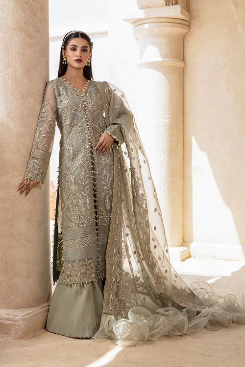 Zarposh | Jahanara Wedding Formals | Mushk by Zarposh - Designer Dress - Type: Ladies Clothes - Available at Libayah - 100% Original