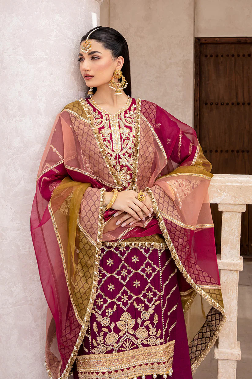 Zarposh | Jahanara Wedding Formals | Miraka by Zarposh - Designer Dress - Type: Ladies Clothes - Available at Libayah - 100% Original
