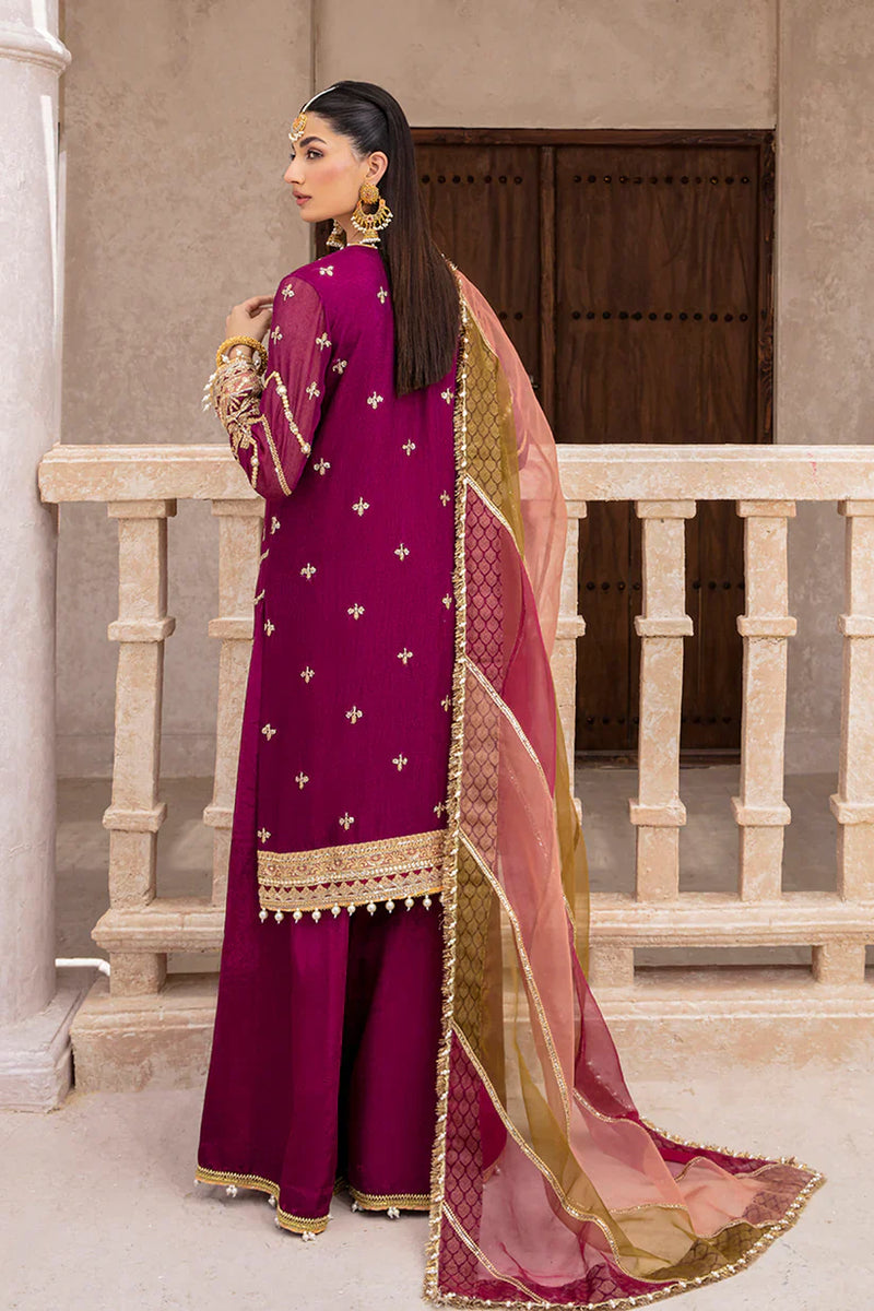 Zarposh | Jahanara Wedding Formals | Miraka by Zarposh - Designer Dress - Type: Ladies Clothes - Available at Libayah - 100% Original