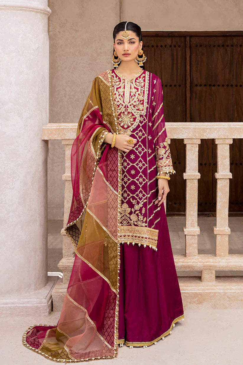 Zarposh | Jahanara Wedding Formals | Miraka by Zarposh - Designer Dress - Type: Ladies Clothes - Available at Libayah - 100% Original