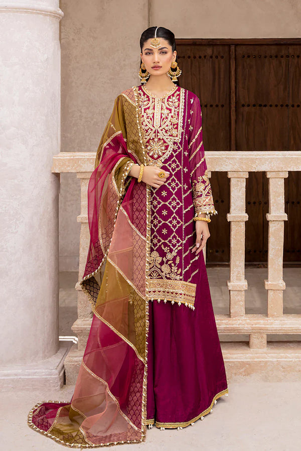 Zarposh | Jahanara Wedding Formals | Miraka by Zarposh - Designer Dress - Type: Ladies Clothes - Available at Libayah - 100% Original