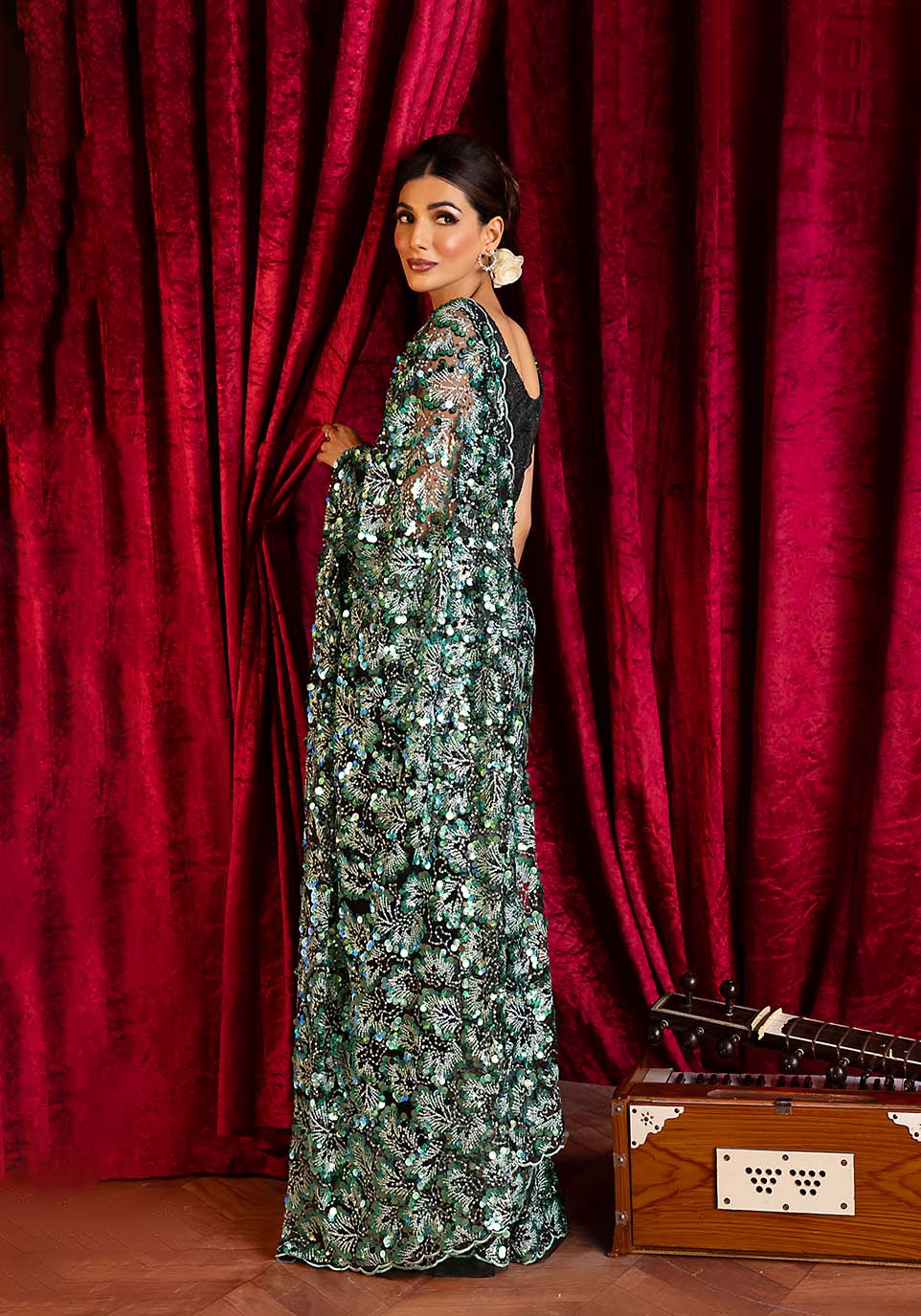 Zarqash | Bling Series | VERDANT by Zarqash - Designer Dress - Type: Ladies Clothes - Available at Libayah - 100% Original