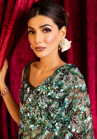 Zarqash | Bling Series | VERDANT by Zarqash - Designer Dress - Type: Ladies Clothes - Available at Libayah - 100% Original