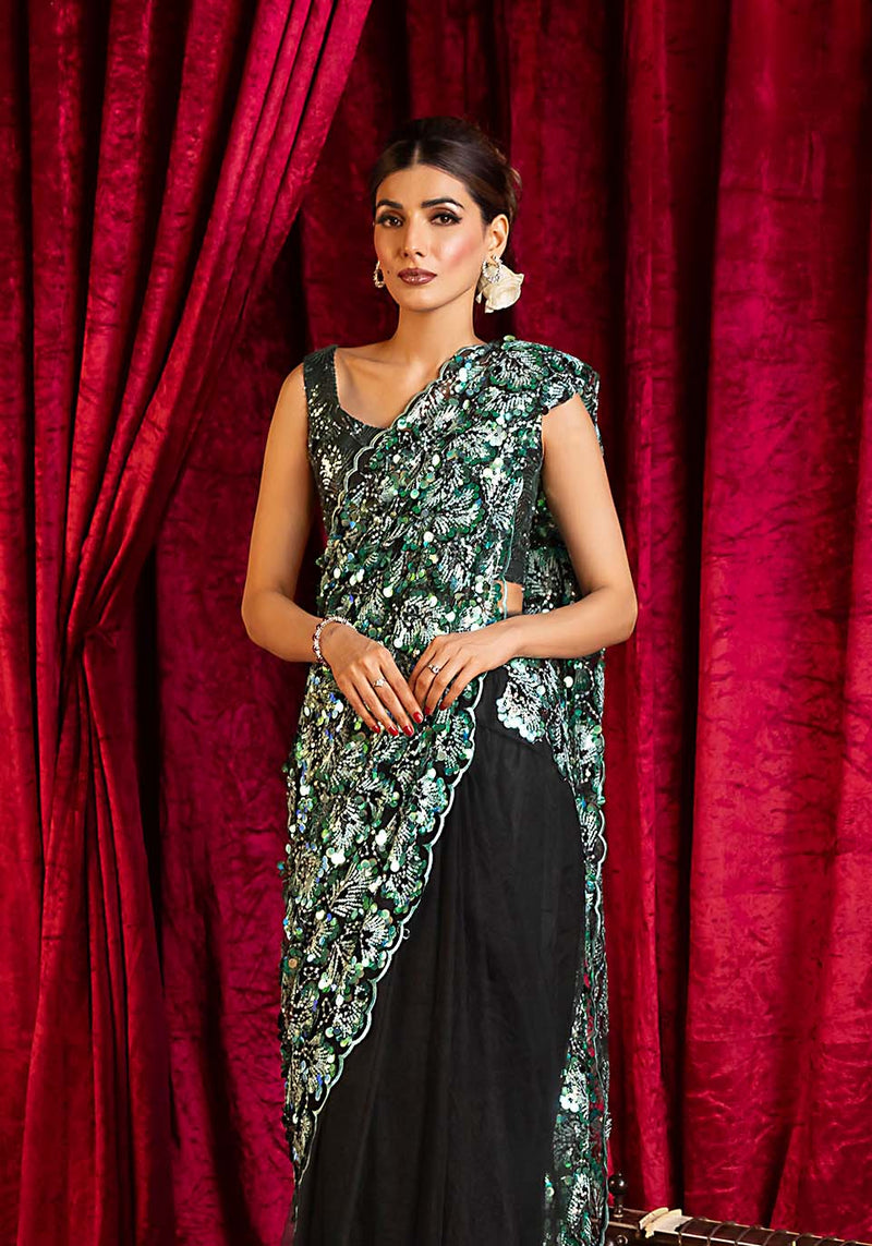 Zarqash | Bling Series | VERDANT by Zarqash - Designer Dress - Type: Ladies Clothes - Available at Libayah - 100% Original