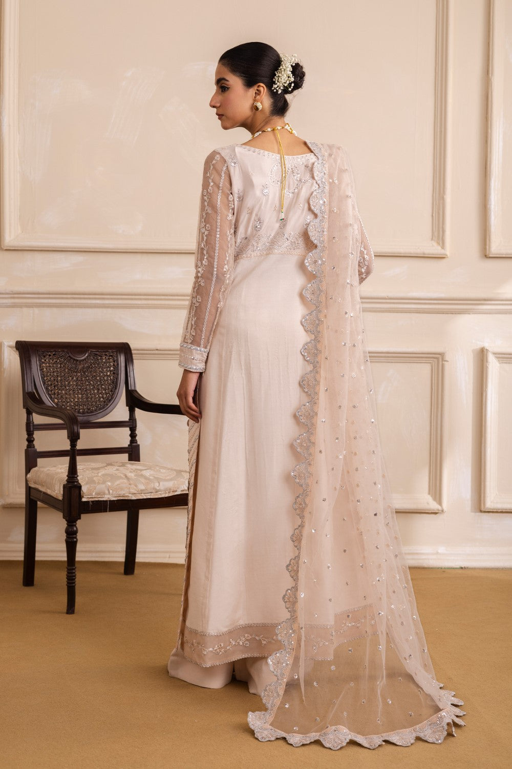 Maryum N Maria | Izara Formals | ZAYNA - MW40037 by Maryum N Maria - Designer Dress - Type: Ladies Clothes - Available at Libayah - 100% Original