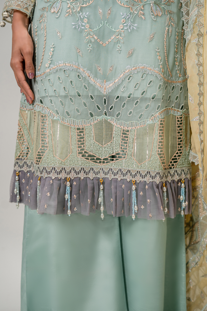 Zebtan | Aura Formals | AR-08 by Zebtan - Designer Dress - Type: Ladies Clothes - Available at Libayah - 100% Original