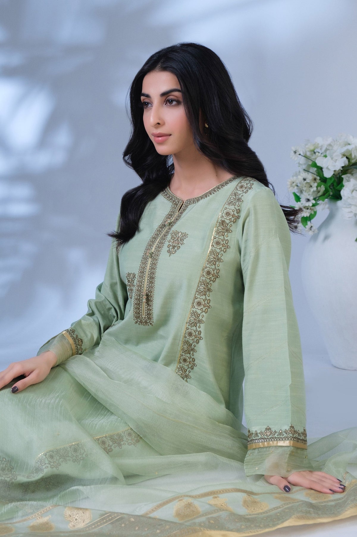 Zeen | Summer Collection 24 | 33227 by Zeen - Designer Dress - Type: Ladies Clothes - Available at Libayah - 100% Original