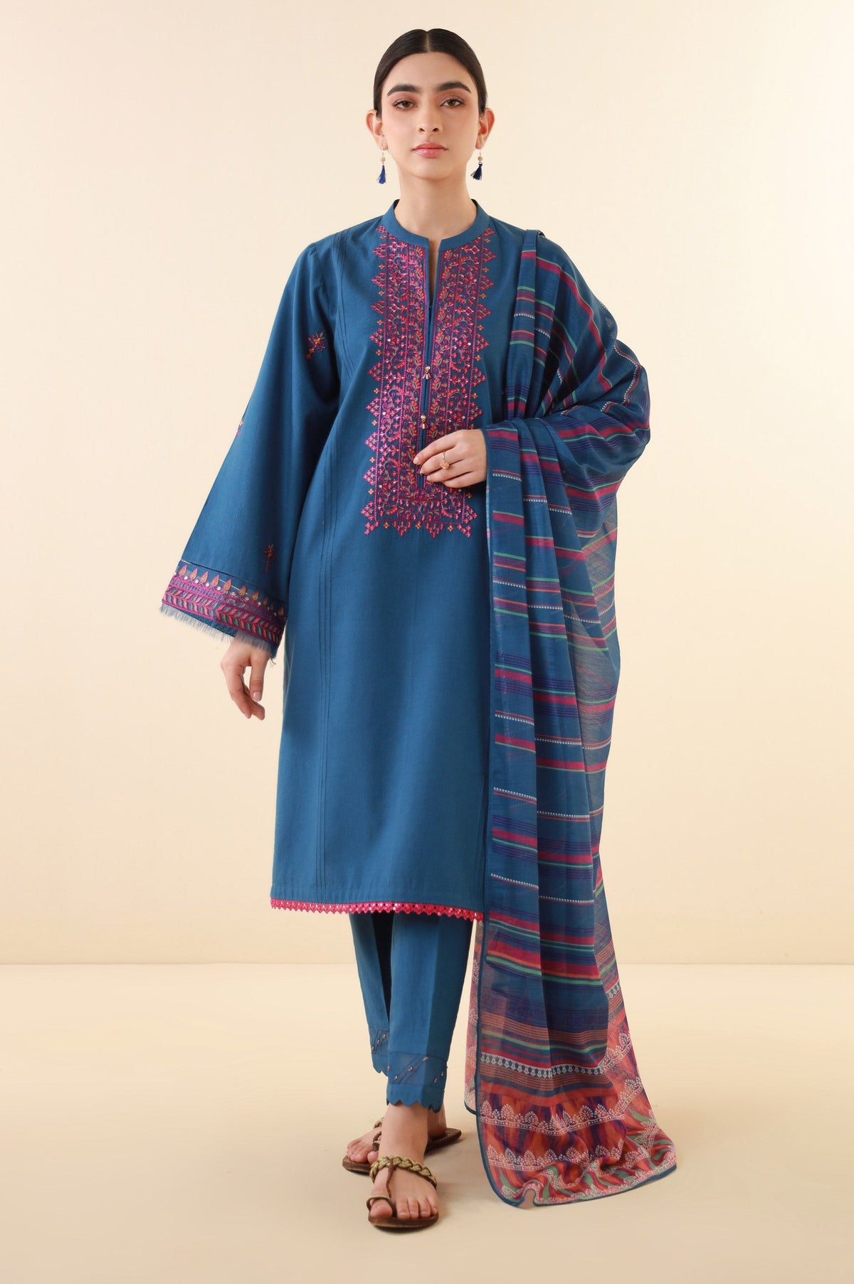 Zeen | Summer Collection 24 | 34201 by Zeen - Designer Dress - Type: Ladies Clothes - Available at Libayah - 100% Original