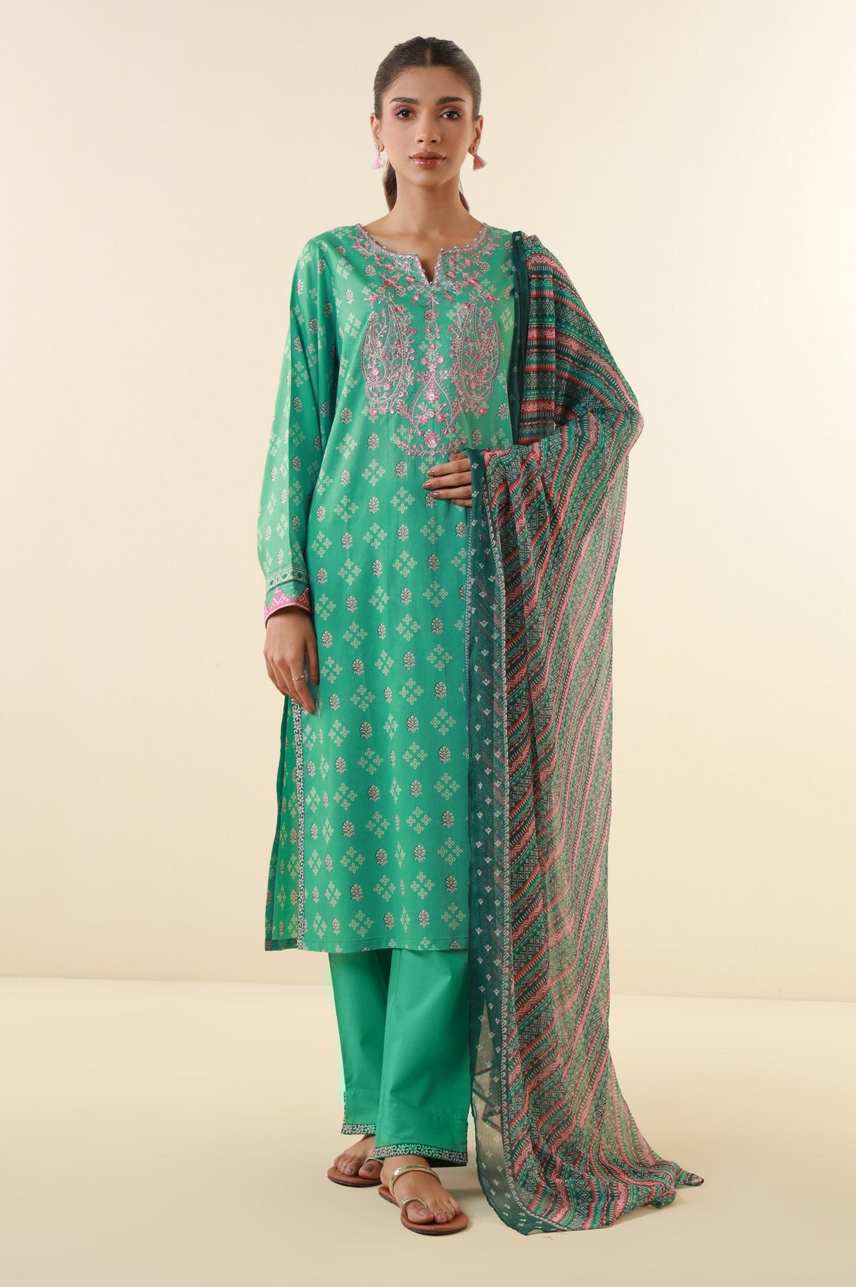 Zeen | Summer Collection 24 | 34210 by Zeen - Designer Dress - Type: Ladies Clothes - Available at Libayah - 100% Original