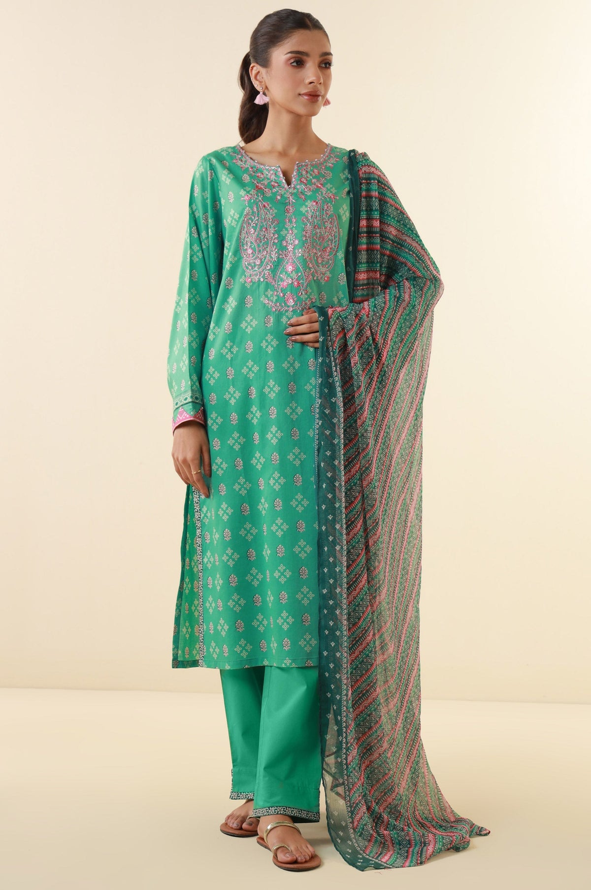 Zeen | Summer Collection 24 | 34210 by Zeen - Designer Dress - Type: Ladies Clothes - Available at Libayah - 100% Original