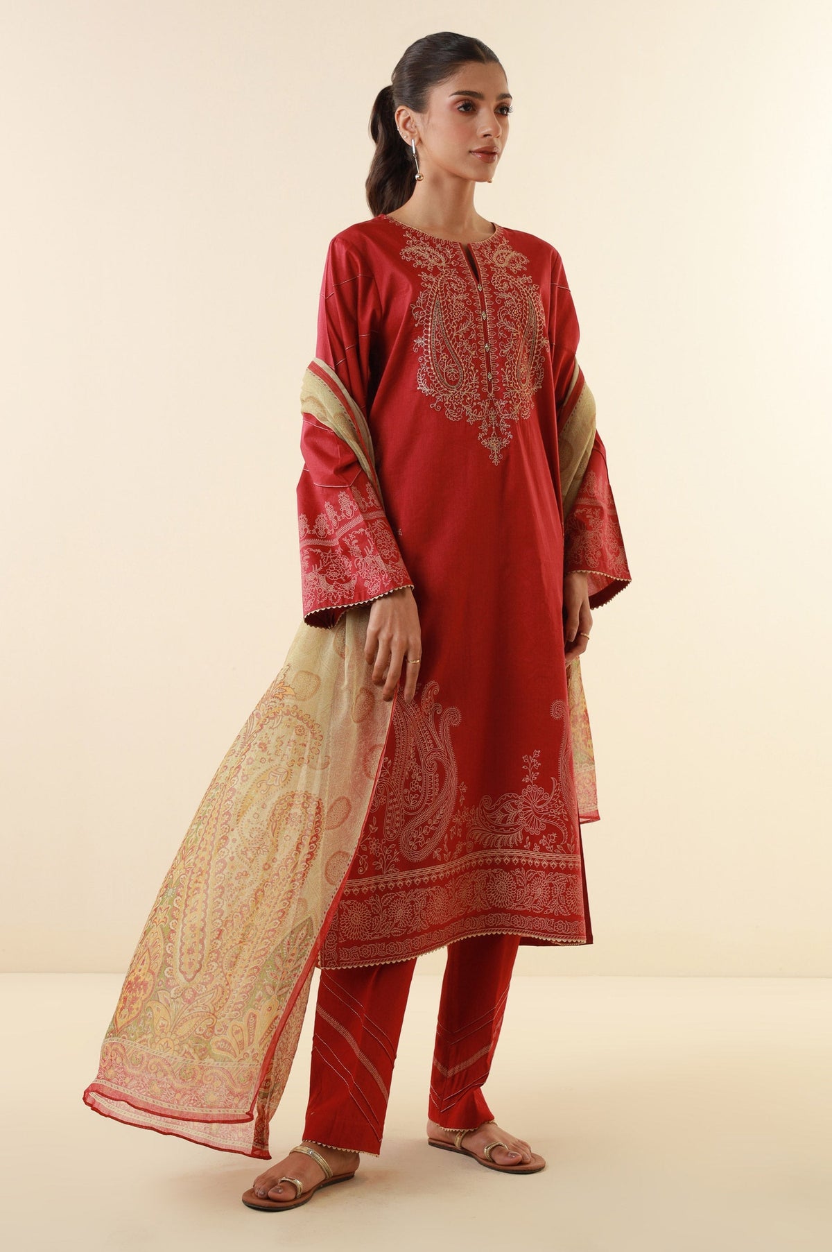 Zeen | Summer Collection 24 | 34211 by Zeen - Designer Dress - Type: Ladies Clothes - Available at Libayah - 100% Original