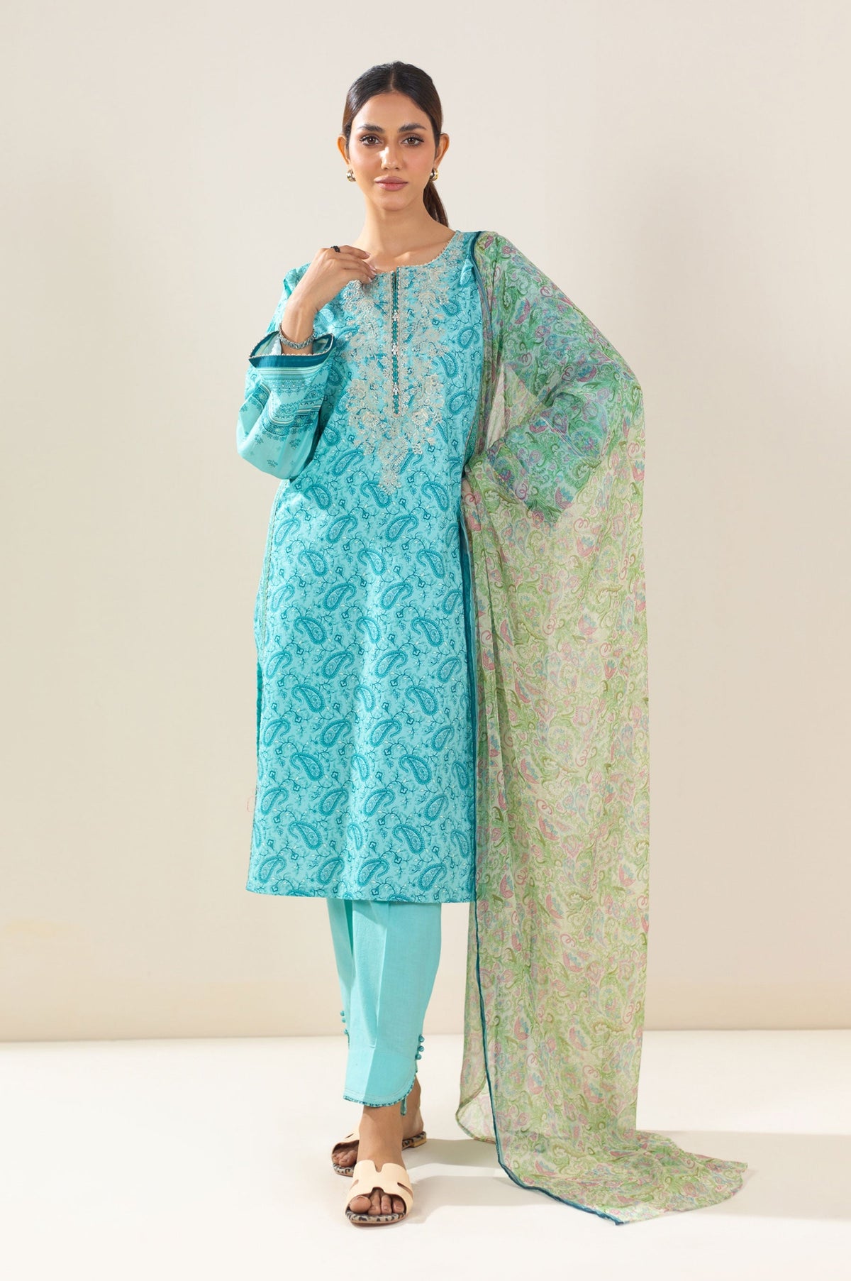 Zeen | Summer Collection 24 | 34212 by Zeen - Designer Dress - Type: Ladies Clothes - Available at Libayah - 100% Original