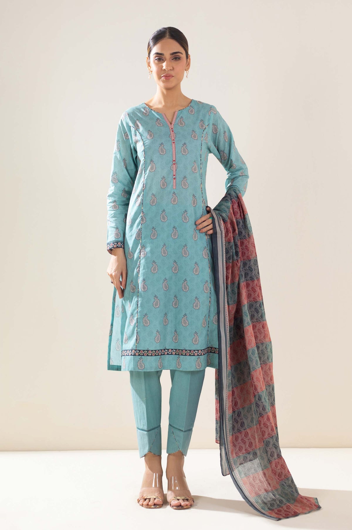 Zeen | Summer Collection 24 | 34233 by Zeen - Designer Dress - Type: Ladies Clothes - Available at Libayah - 100% Original