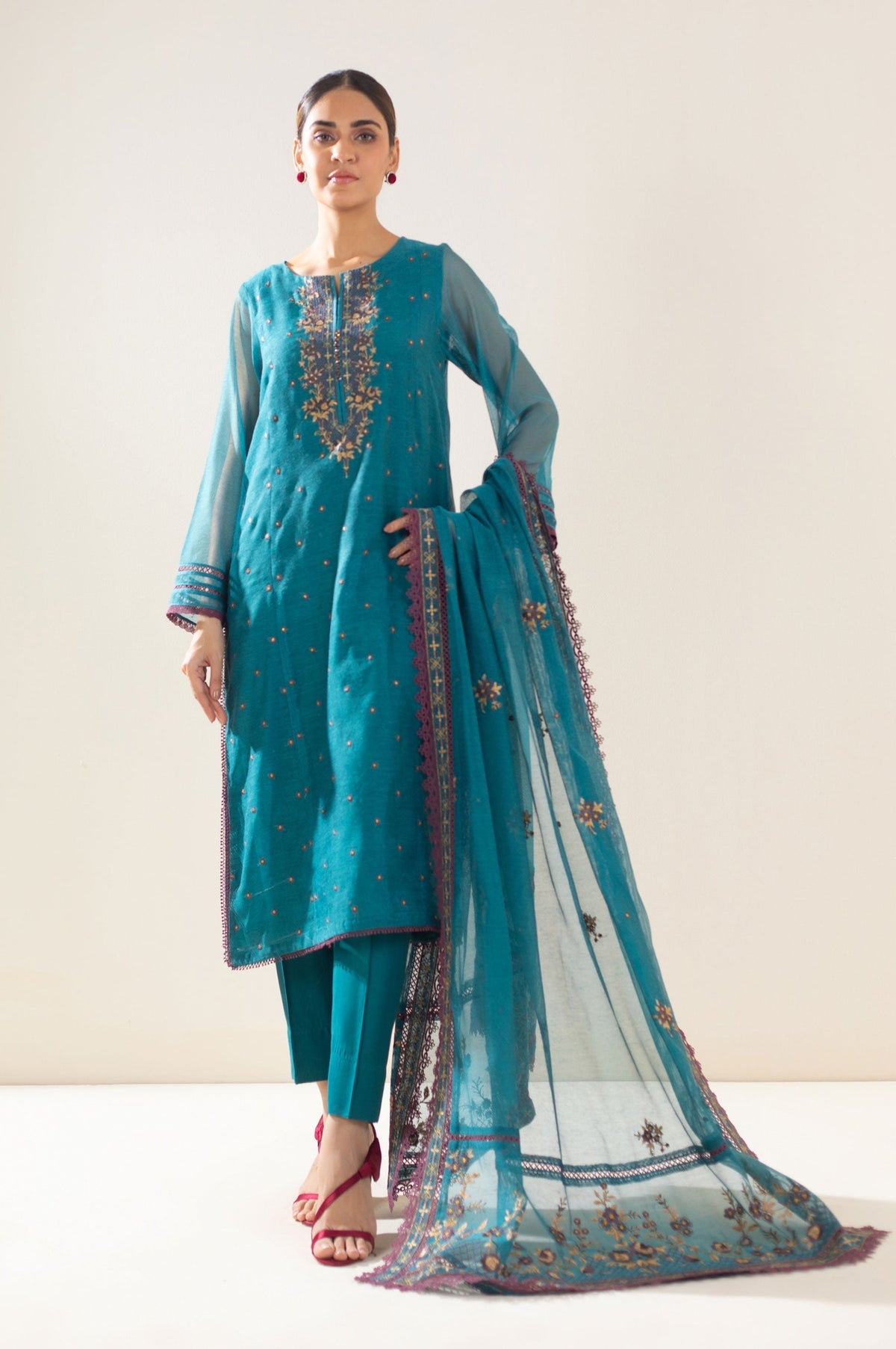 Zeen | Summer Collection 24 | 33248 by Zeen - Designer Dress - Type: Ladies Clothes - Available at Libayah - 100% Original