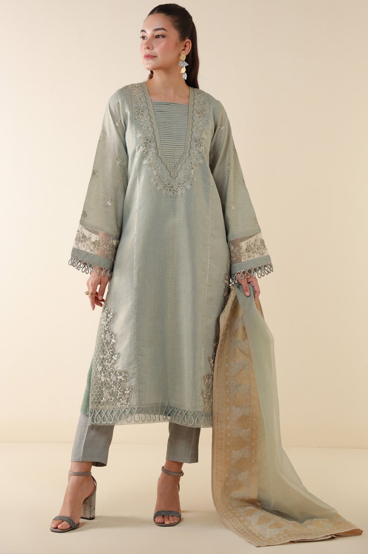 Zeen | Summer Collection 24 | 34111 by Zeen - Designer Dress - Type: Ladies Clothes - Available at Libayah - 100% Original