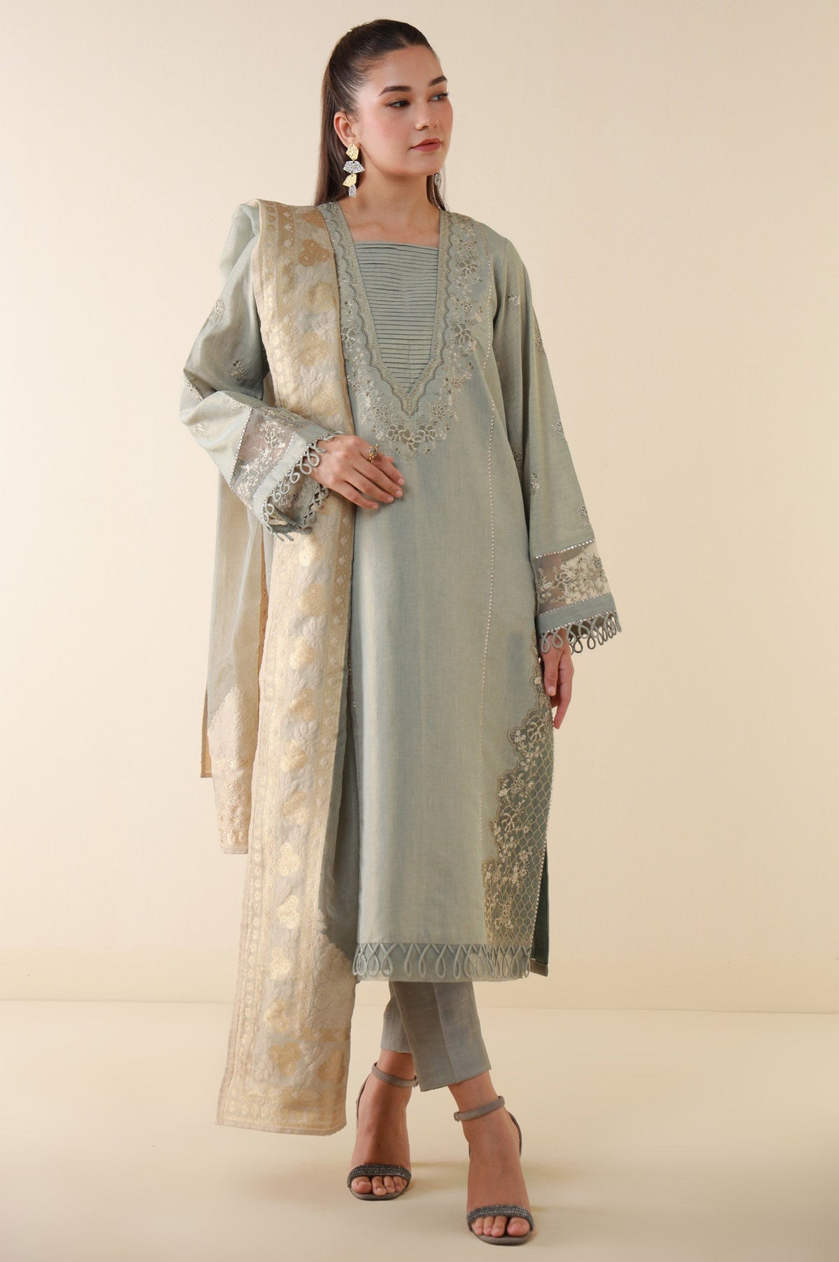 Zeen | Summer Collection 24 | 34111 by Zeen - Designer Dress - Type: Ladies Clothes - Available at Libayah - 100% Original
