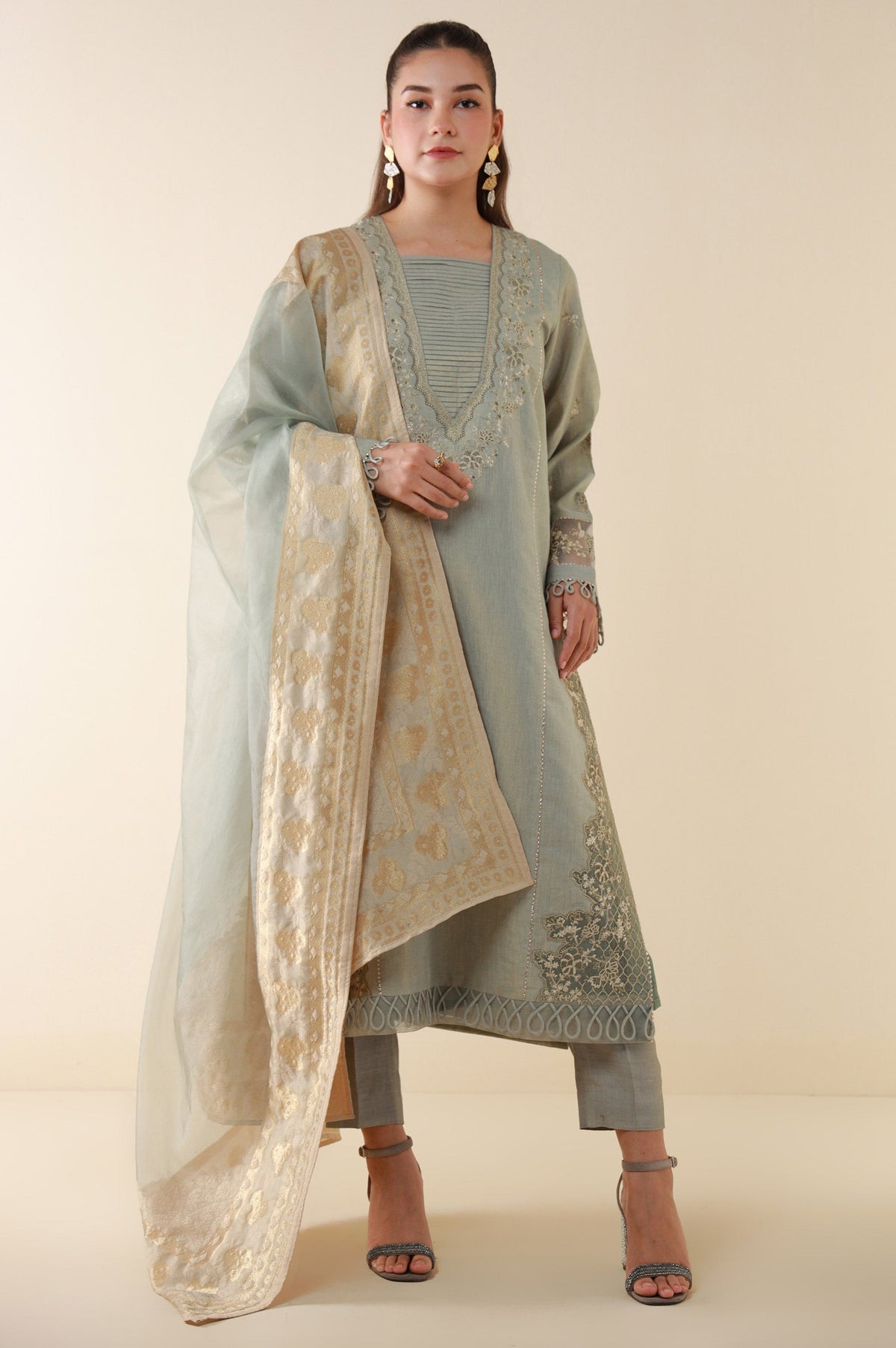 Zeen | Summer Collection 24 | 34111 by Zeen - Designer Dress - Type: Ladies Clothes - Available at Libayah - 100% Original