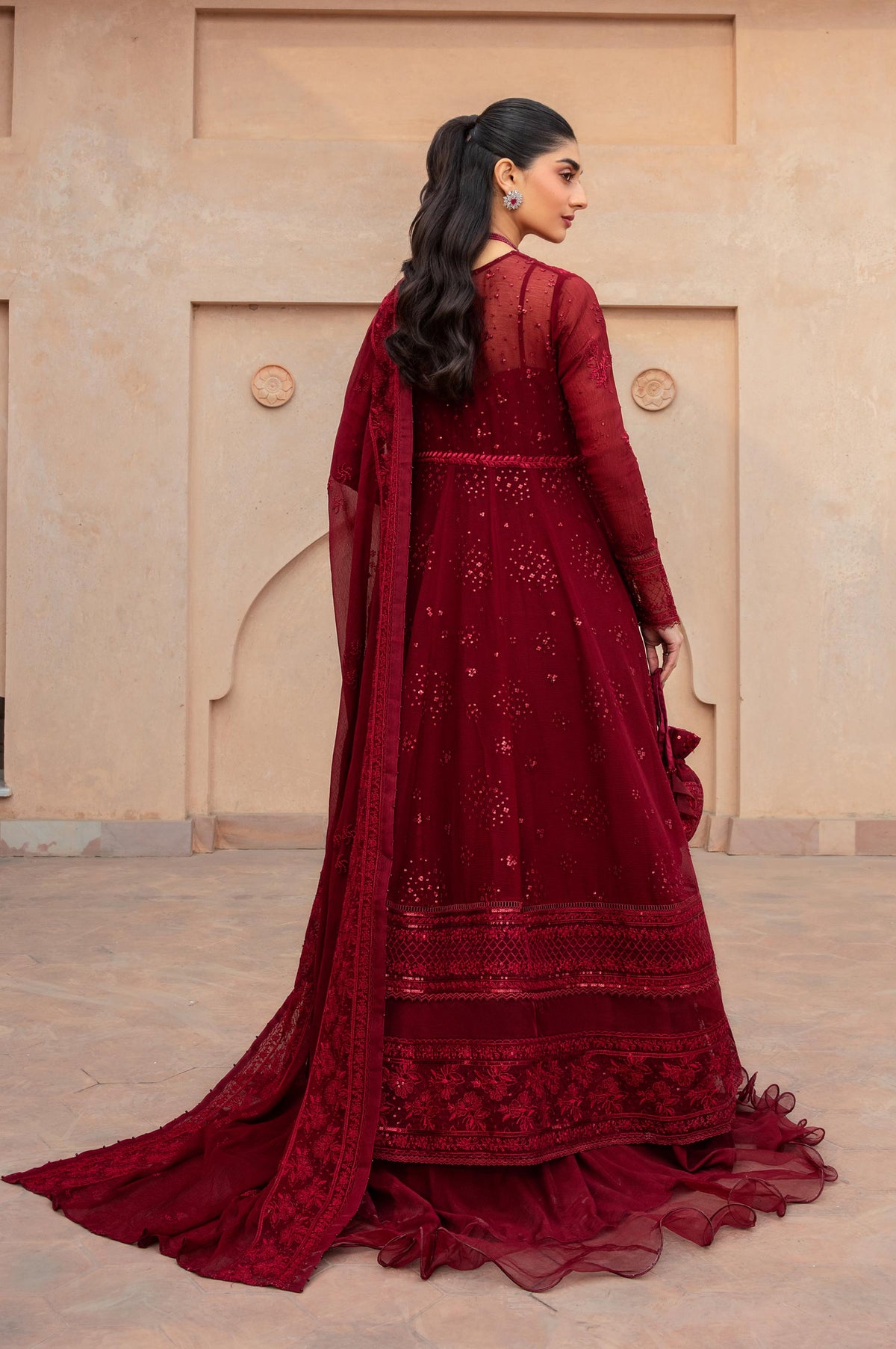 Zeen | Azalea Collection | Merlot by Zeen - Designer Dress - Type: Ladies Clothes - Available at Libayah - 100% Original