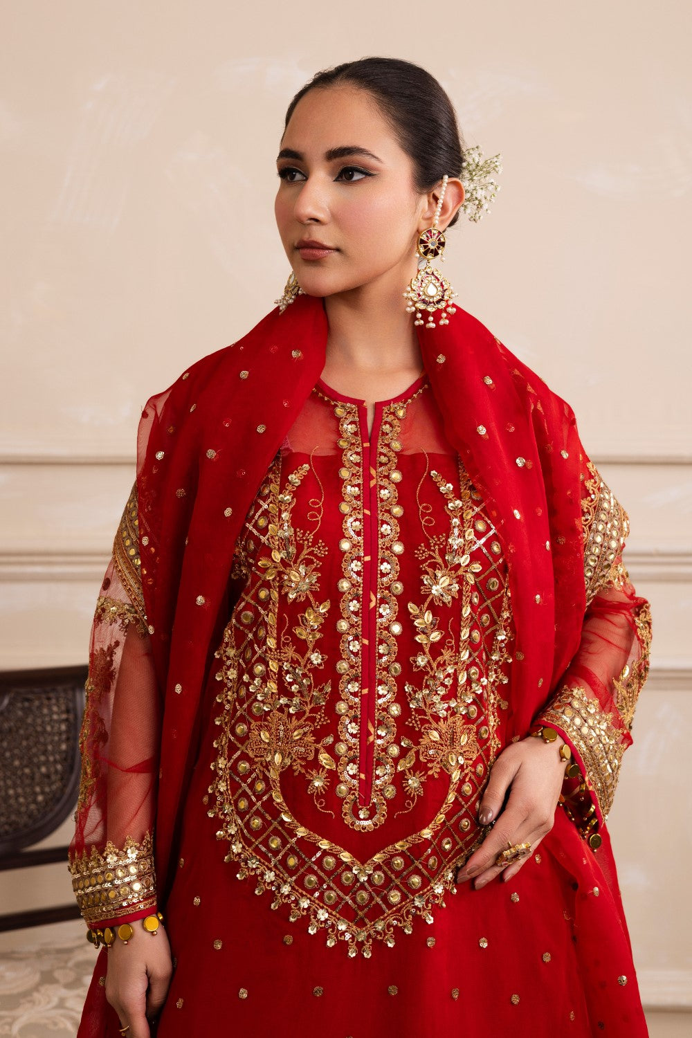 Maryum N Maria | Izara Formals | ZINA - MW40030 by Maryum N Maria - Designer Dress - Type: Ladies Clothes - Available at Libayah - 100% Original