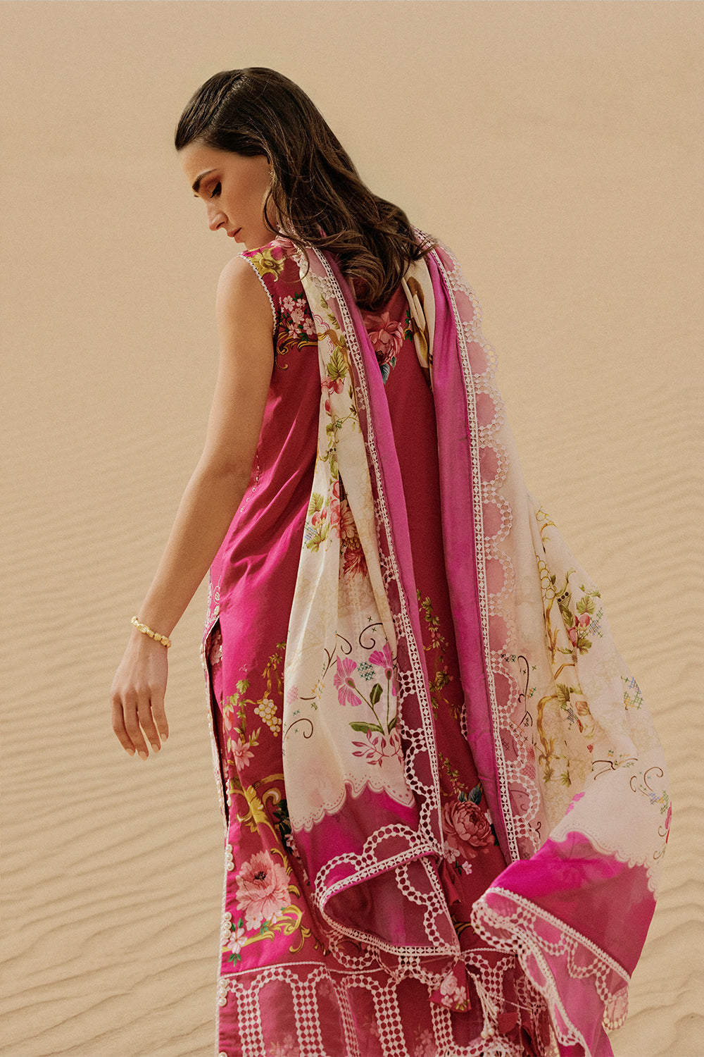Saira Rizwan | Luxury Lawn 26 | ZUMAR-SRL26-02 by Saira Rizwan - Designer Dress  - Type : Ladies Clothes - Available at Libayah - 100% Original 